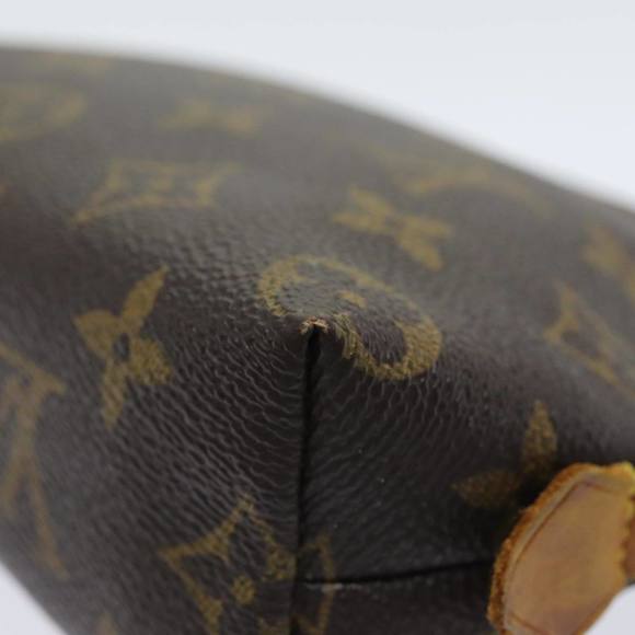 LOUIS VUITTON Monogram Pochette Cosmetic PM Cosmetic Pouch M47515 LV Auth hk1482 - Picture 15 of 16